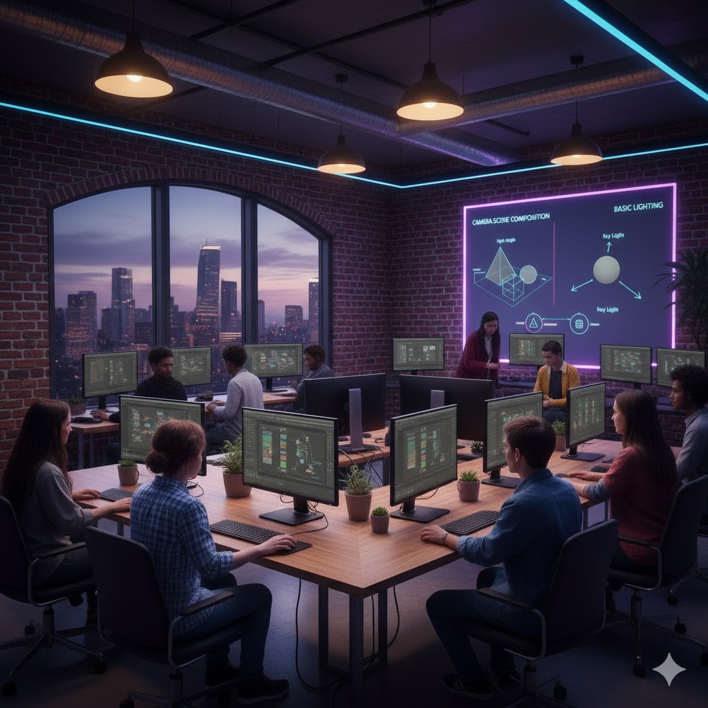 Basic Scene Composition course preview